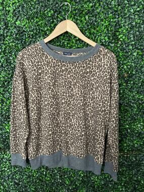 Splendid Animal print blouse women’s size M
